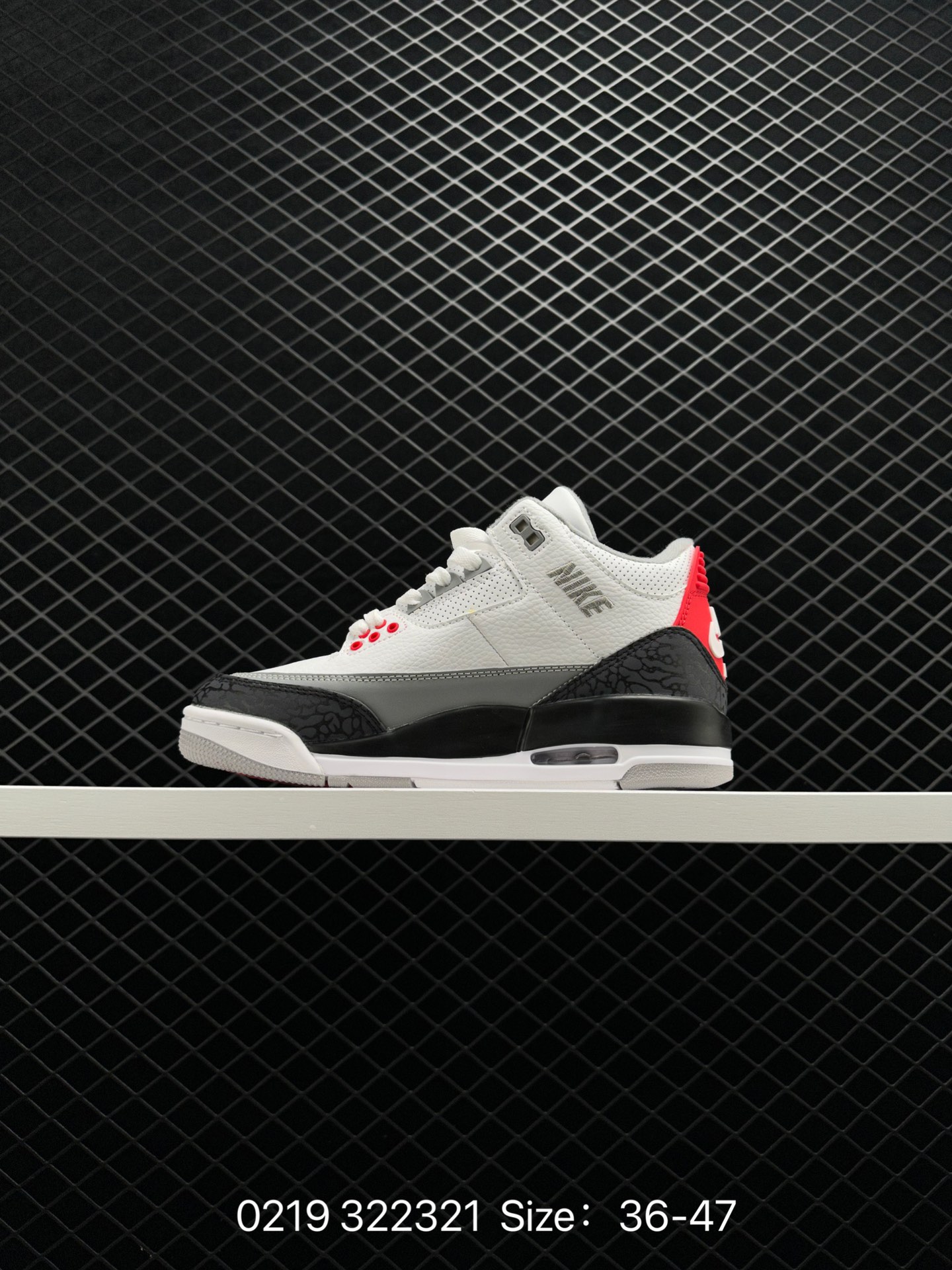 Air Jordan 3 Retro NRG JTH TinkerHatfheld